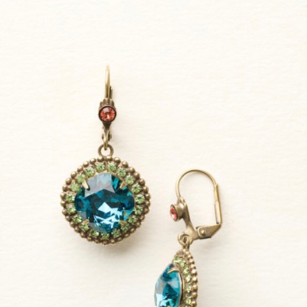 NWT Sorrelli Cushion Cut Drop Earring